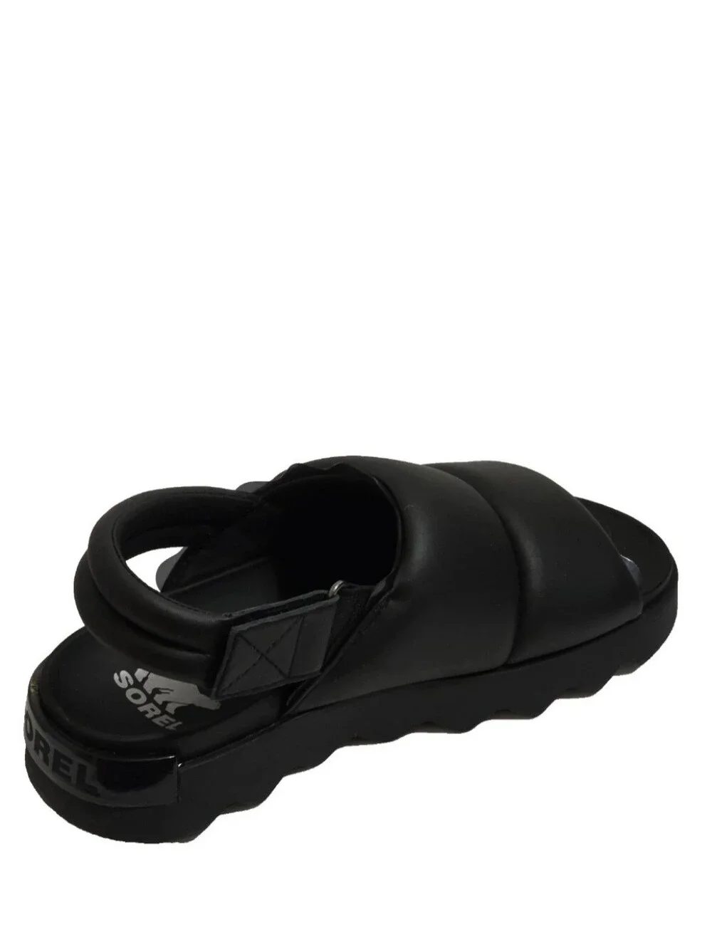 Sorel Viibe Black Slingback Sandal